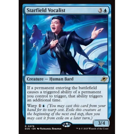 Starfield Vocalist // Vocalista del campo estelar (PP)