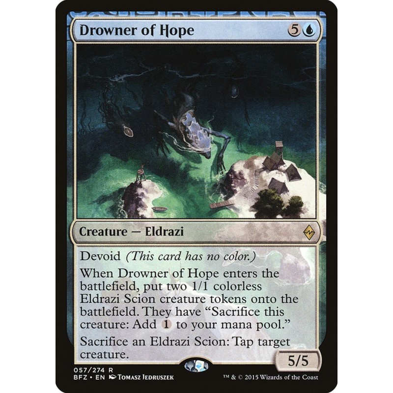 Drowner of Hope // Ahogador de esperanzas (F)