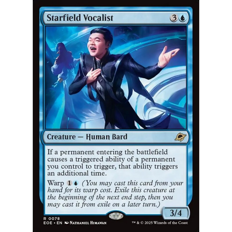 Starfield Vocalist // Vocalista del campo estelar