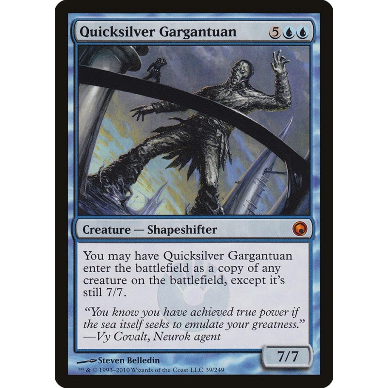 Quicksilver Gargantuan // Gargantúa de mercurio