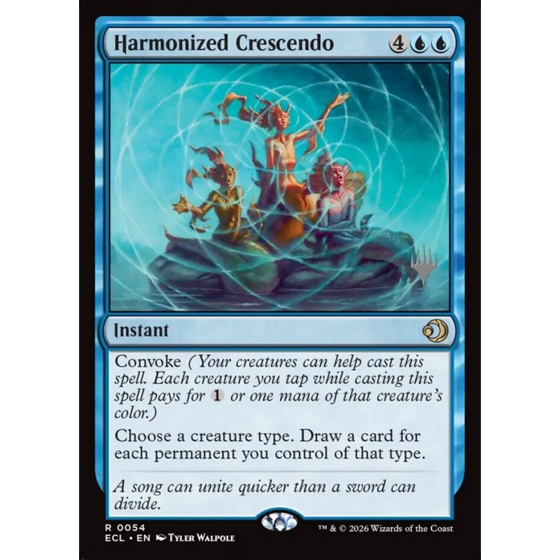 Harmonized Crescendo // Crescendo armonioso (PP) (F)