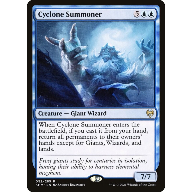 Cyclone Summoner // Invocador de ciclones (F)