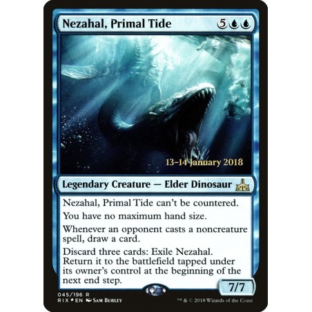 Nezahal, Primal Tide // Nezahal, la Marea Primigenia (Pre-Release) (F)