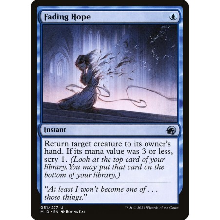 Fading Hope // Esperanza en extinción