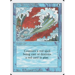 Blue Elemental Blast // Ráfaga elemental azul