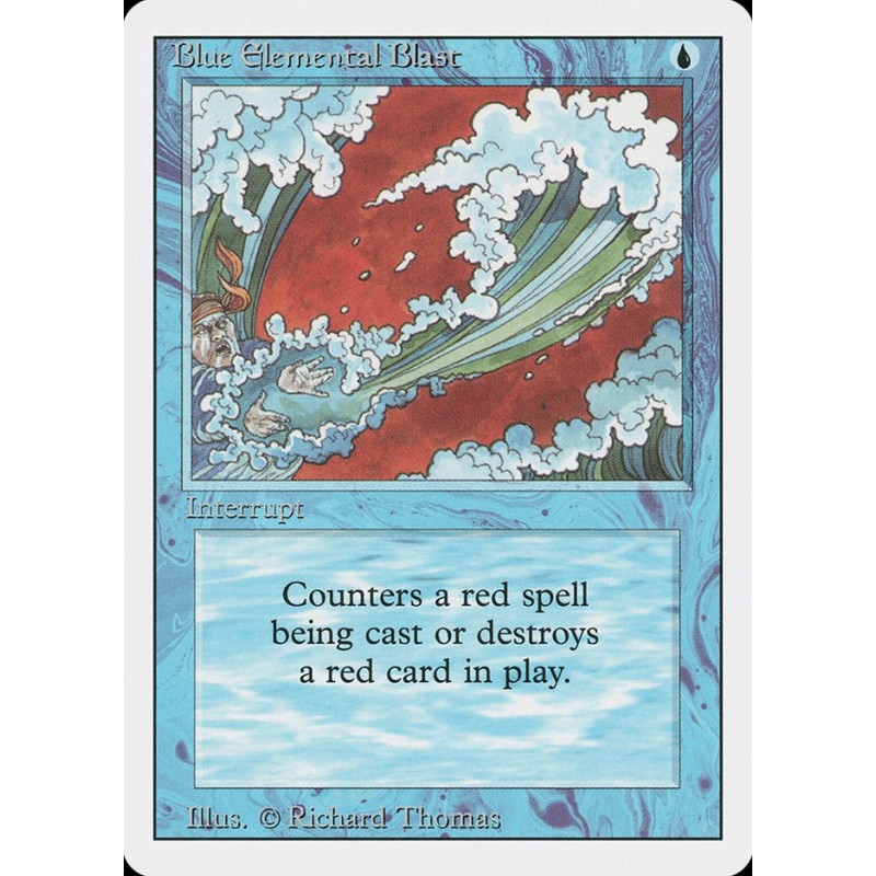 Blue Elemental Blast // Ráfaga elemental azul
