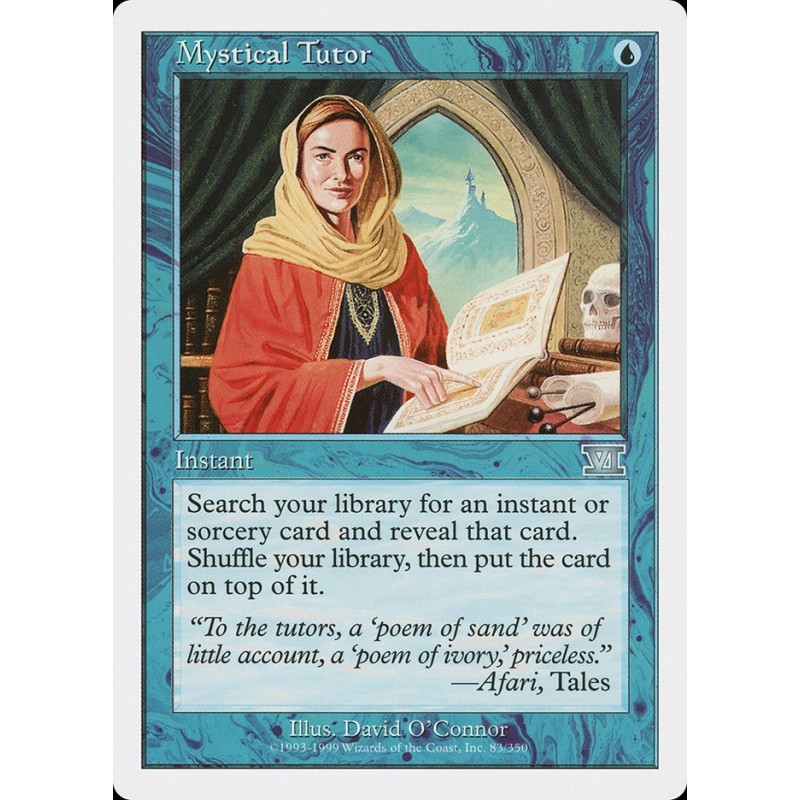 Mystical Tutor // Tutora mística