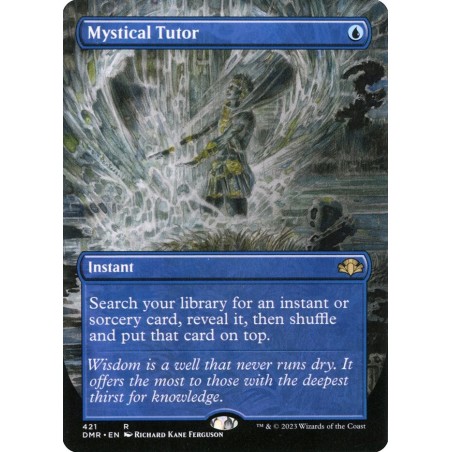 Mystical Tutor // Tutora mística (Borderless)