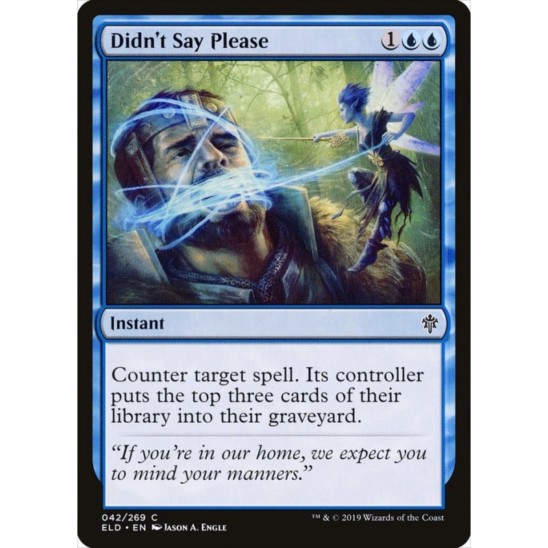 Didn't Say Please // No dijiste por favor (F)