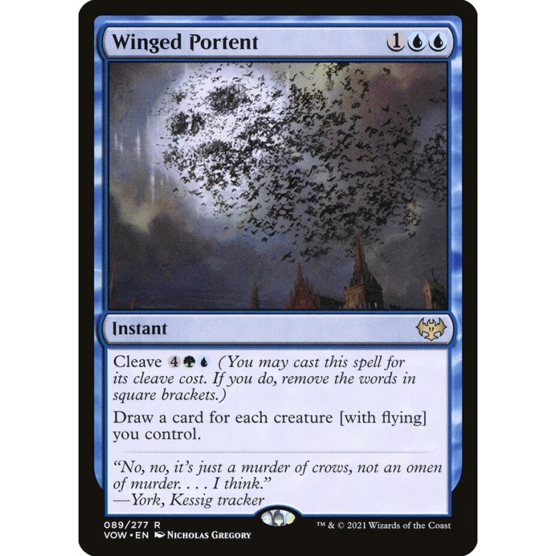 Winged Portent // Presagio alado