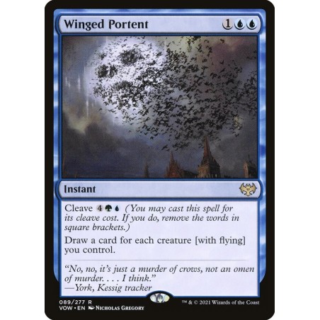 Winged Portent // Presagio alado
