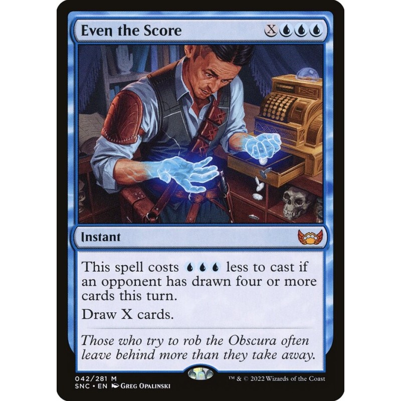 Even the Score // Igualar las cuentas