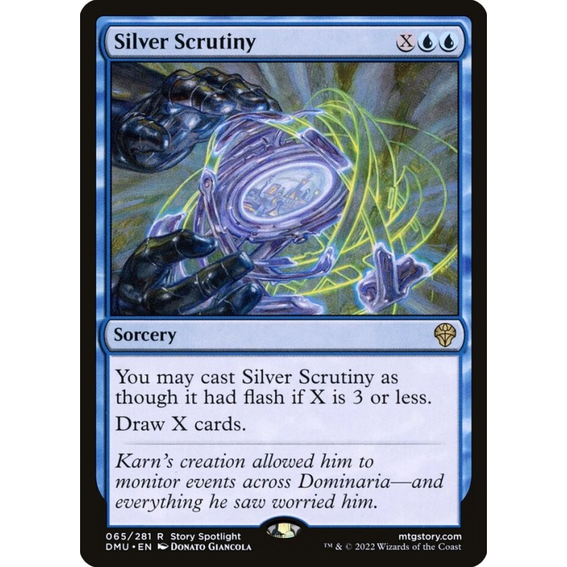 Silver Scrutiny // Escrutinio de plata