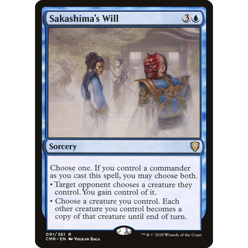 Sakashima's Will // Voluntad de Sakashima