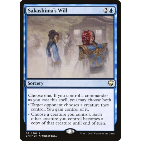 Sakashima's Will // Voluntad de Sakashima