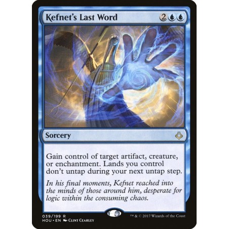 Kefnet's Last Word // Última palabra de Kefnet