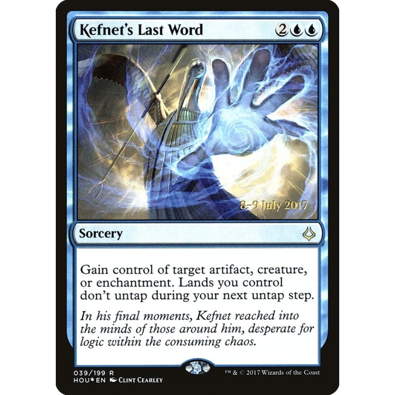 Kefnet's Last Word // Última palabra de Kefnet (Pre-Release) (F)