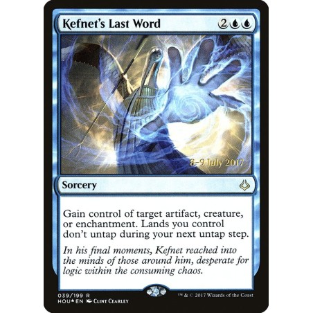 Kefnet's Last Word // Última palabra de Kefnet (Pre-Release) (F)