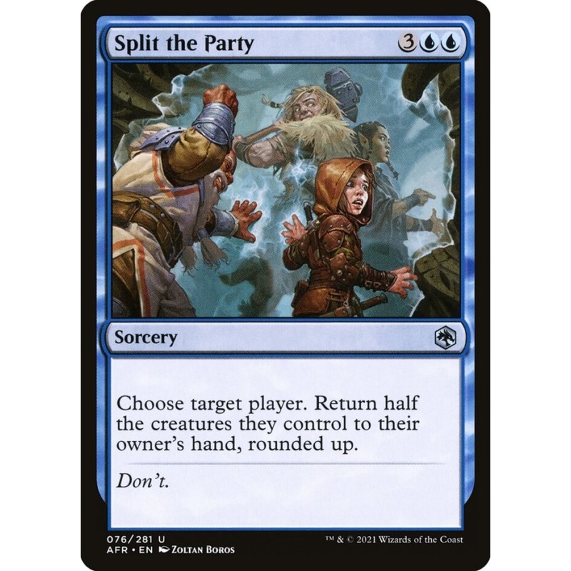 Split the Party // Dividir al grupo (F)