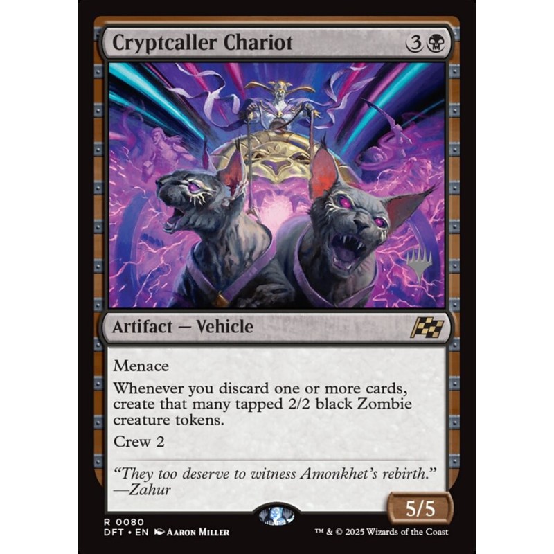 Cryptcaller Chariot // Carruaje del llamacriptas (PP)