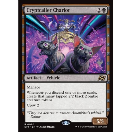 Cryptcaller Chariot // Carruaje del llamacriptas (PP)