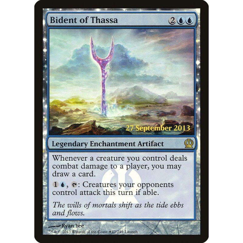 Bident of Thassa // Bidente de Tass (Pre-Release) (F)