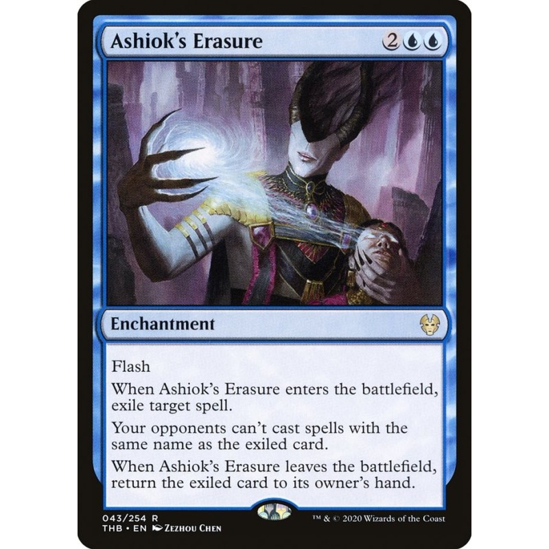 Ashiok's Erasure // Amnesia de Ashiok