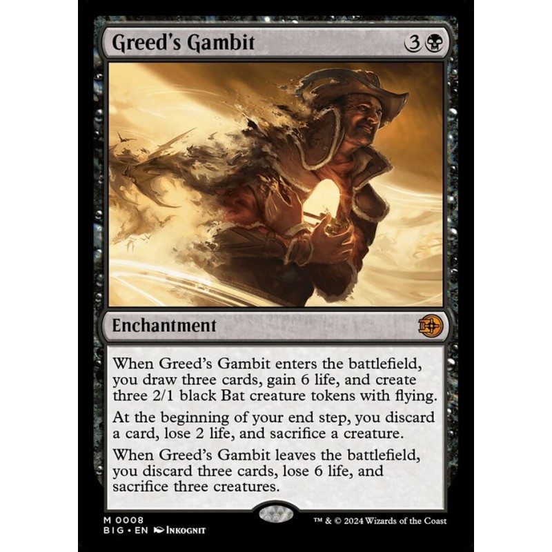 Greed's Gambit // Táctica codiciosa