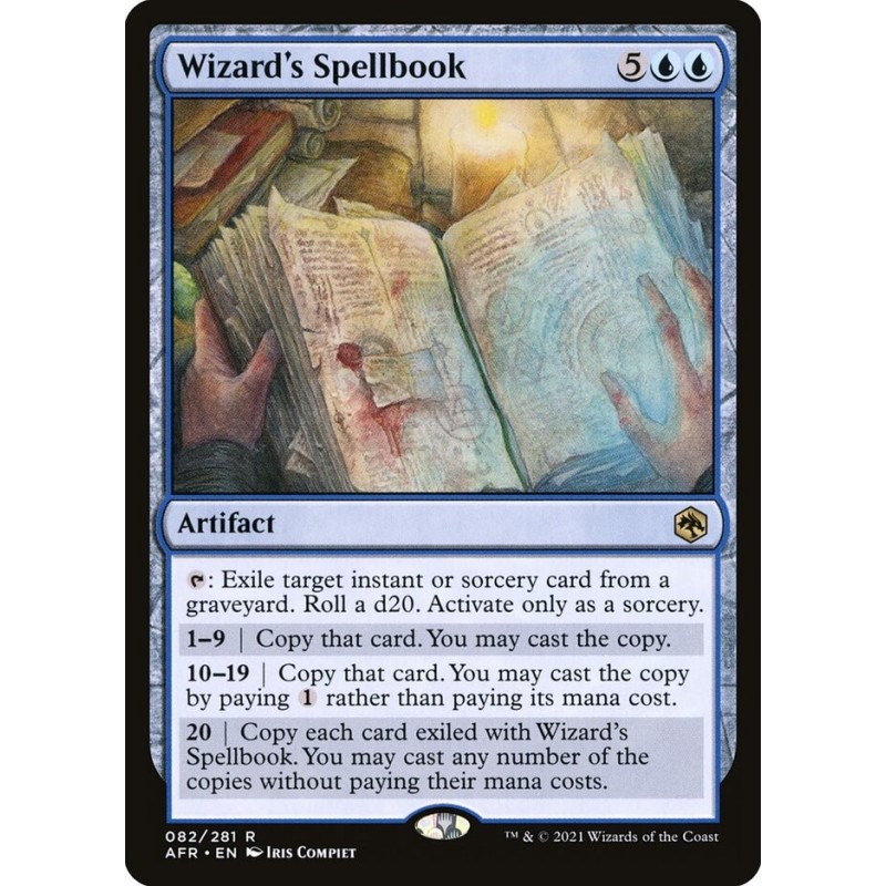 Wizard's Spellbook // Libro de conjuros de mago