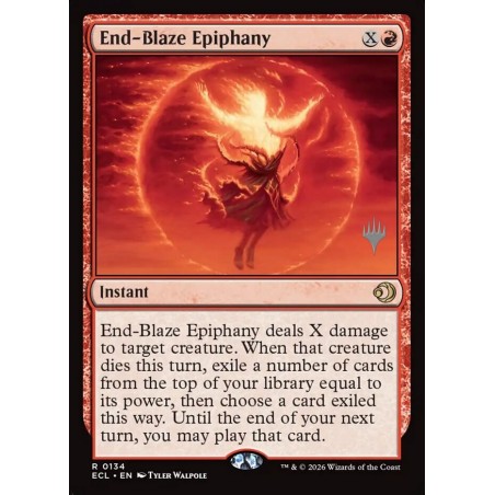 End-Blaze Epiphany // Epifanía del fuego final (PP) (F)