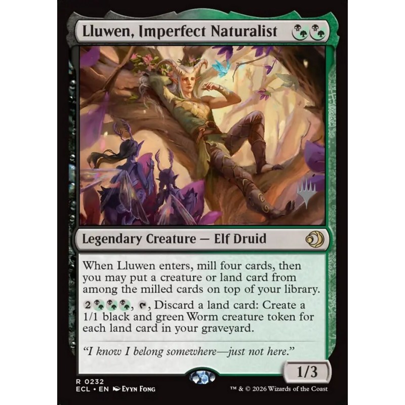 Lluwen, Imperfect Naturalist // Lluwen, naturalista imperfecto (PP) (F)