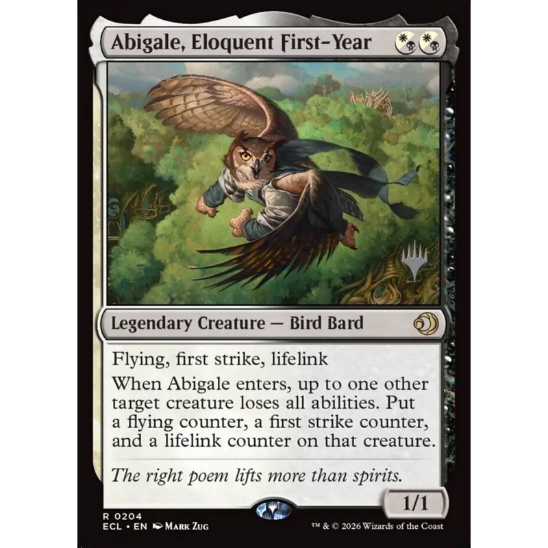 Abigale, Eloquent First-Year // Avelina, Elocuencia de primero (PP)