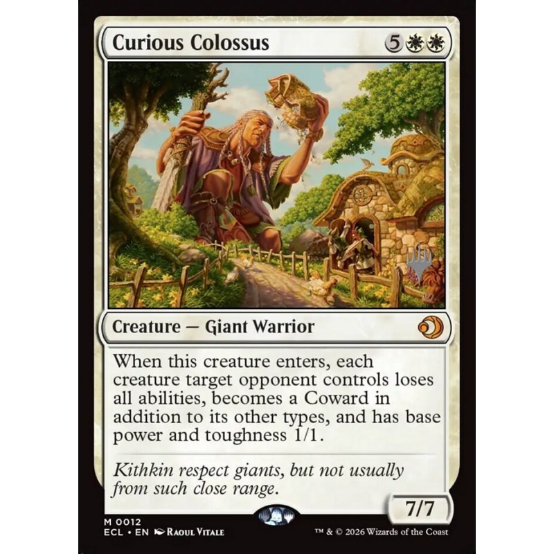 Curious Colossus // Colosa curiosa (PP)