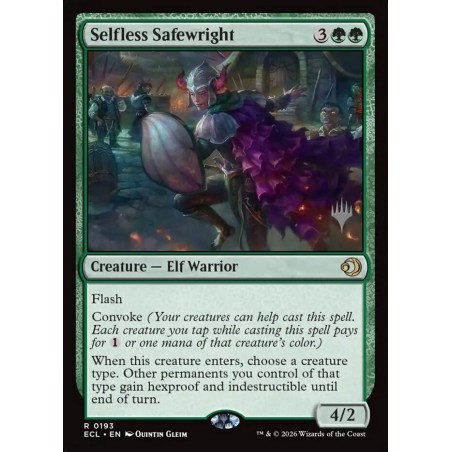 Selfless Safewright // Refugiante altruista (PP)