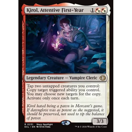 Kirol, Attentive First-Year // Kirol, Observación de primero (PP)