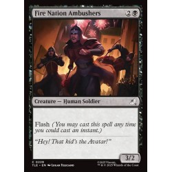 Fire Nation Ambushers // Emboscadores de la Nación del Fuego