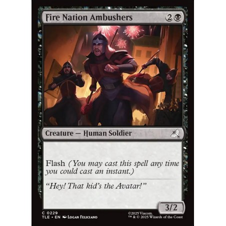 Fire Nation Ambushers // Emboscadores de la Nación del Fuego