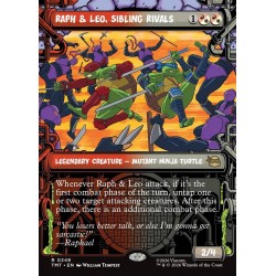 Raph & Leo, Sibling Rivals // Raph y Leo, hermanos rivales (Showcase)