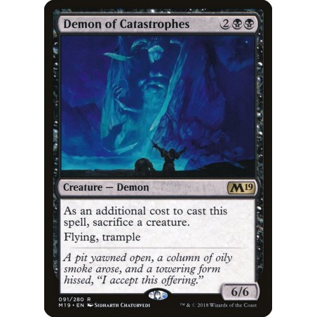 Demon of Catastrophes // Demonio de las catástrofes