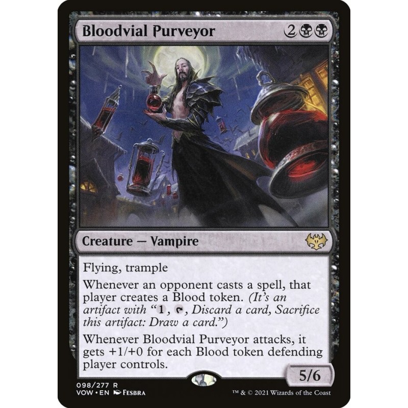 Bloodvial Purveyor // Proveedor de viales de sangre