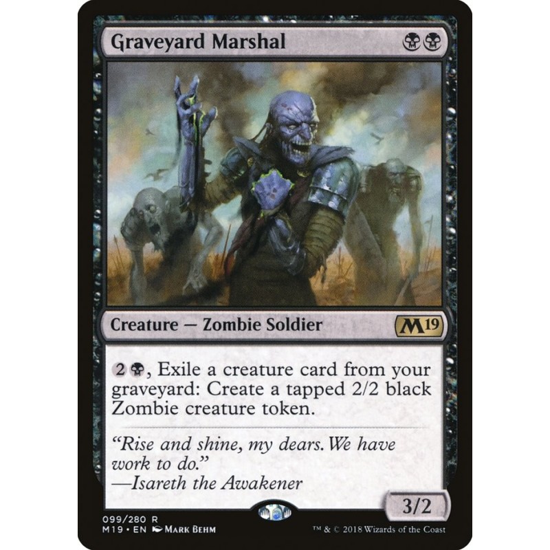 Graveyard Marshal // Mariscal de cementerio
