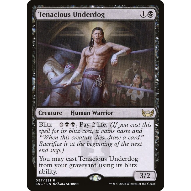 Tenacious Underdog // Subestimado tenaz (F)