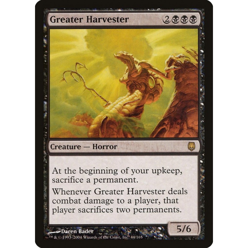 Greater Harvester // Cosechador superior
