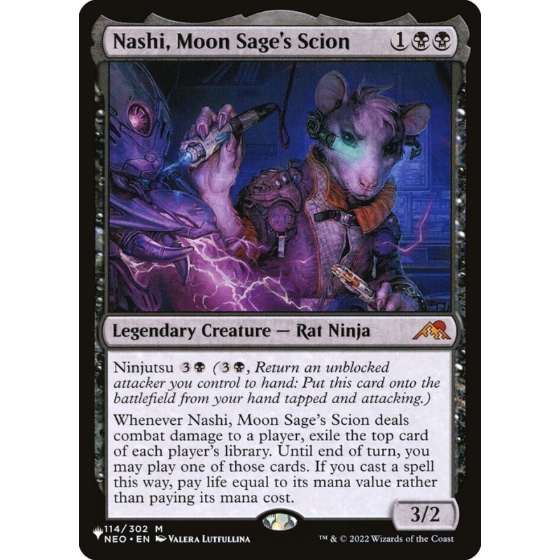 Nashi, Moon Sage's Scion // Nashi, vástago de la Sabia de la Luna