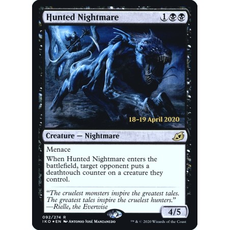 Hunted Nightmare // Pesadilla perseguida (F) (Pre-Release)