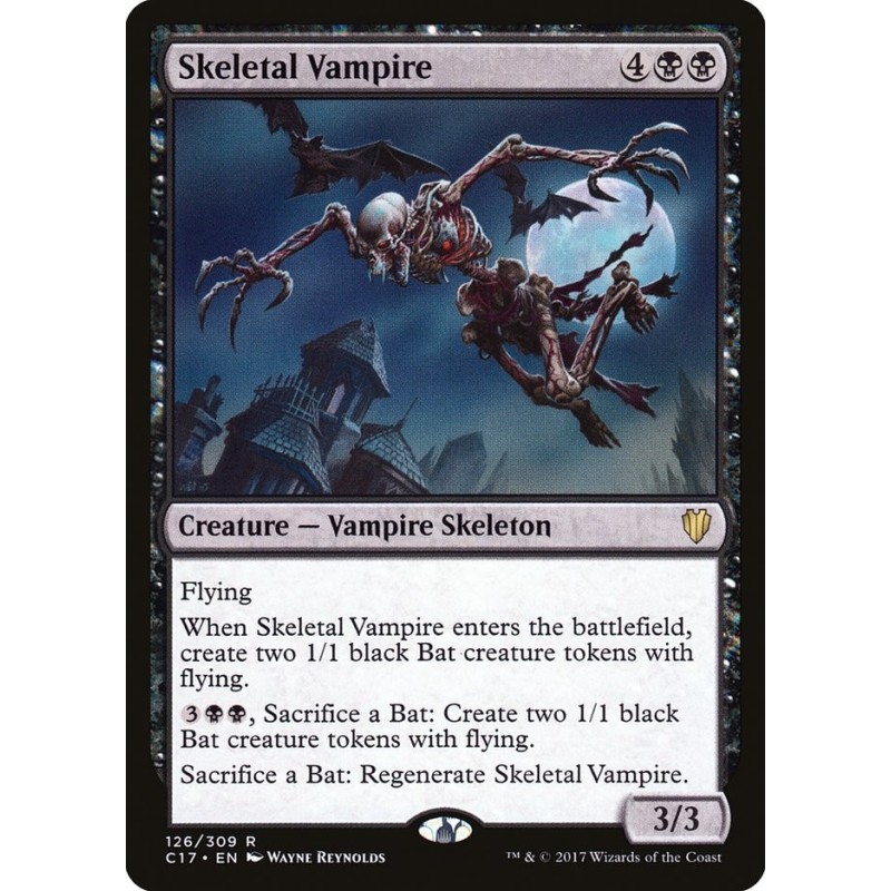 Skeletal Vampire // Vampira esquelética