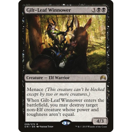 Gilt-Leaf Winnower // Aventador de Hojas Doradas