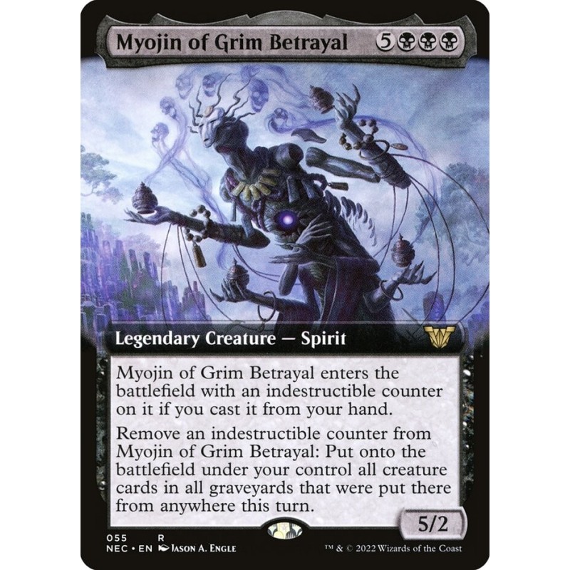 Myojin of Grim Betrayal // Myojin de la traición infame (Extended Art)