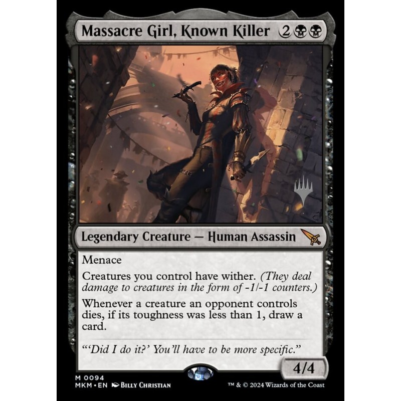 Massacre Girl, Known Killer // La Niña Masacre, asesina de renombre (PP)