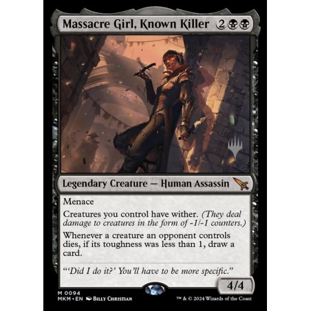 Massacre Girl, Known Killer // La Niña Masacre, asesina de renombre (PP)
